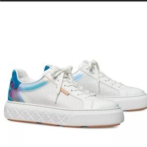 Tory Burch Ladybug Platform Sneakers Iridescent
